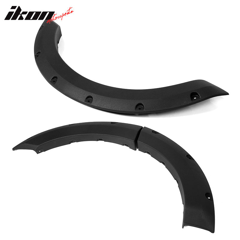 2021-2025 Ford Bronco Sport Pocket Style Black Fender Flares 6PC PP