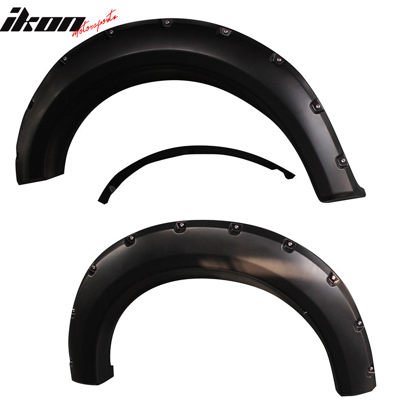 2009-2014 Ford F150 5.5 6.5 8Ft Bed Fender Flares Wheel Trim Cover 4PC