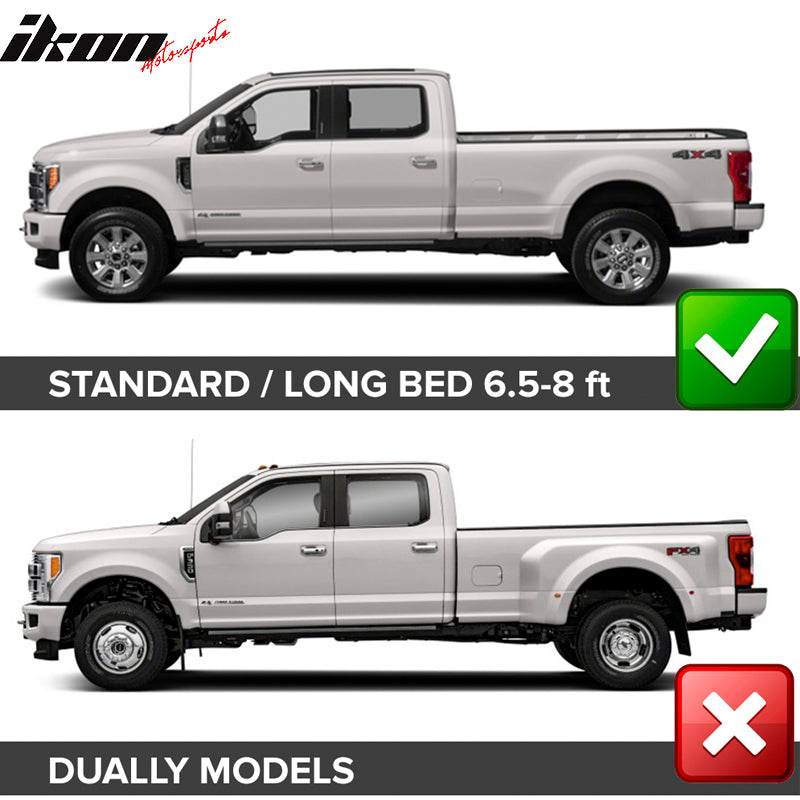 2017-2022 Ford F250 F350 SuperDuty 6.5Ft 8Ft Pocket Rivet Fender Flare