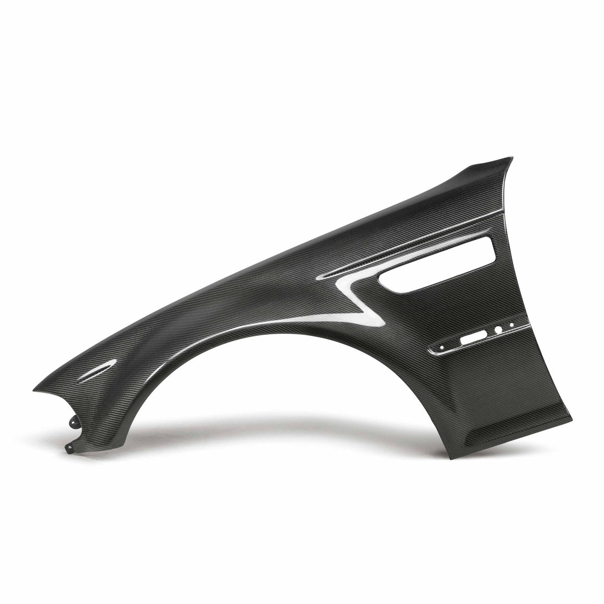 BMW E46 M3 Carbon Fiber Front Fenders 2001 - 2006 (Coupe & Convertible / Pair / Gloss Finish)
