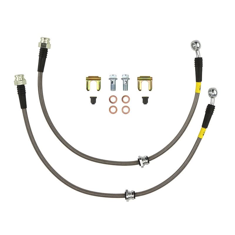 FactionFab Rear Stainless Steel Brake Lines Subaru STI 2004-2007
