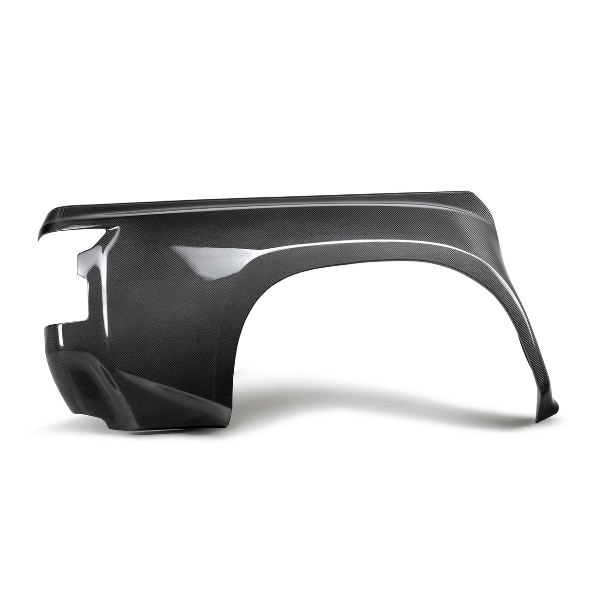 MB-style carbon fiber bedsides for 2022 Nissan Frontier (2" rise & 4" wider)