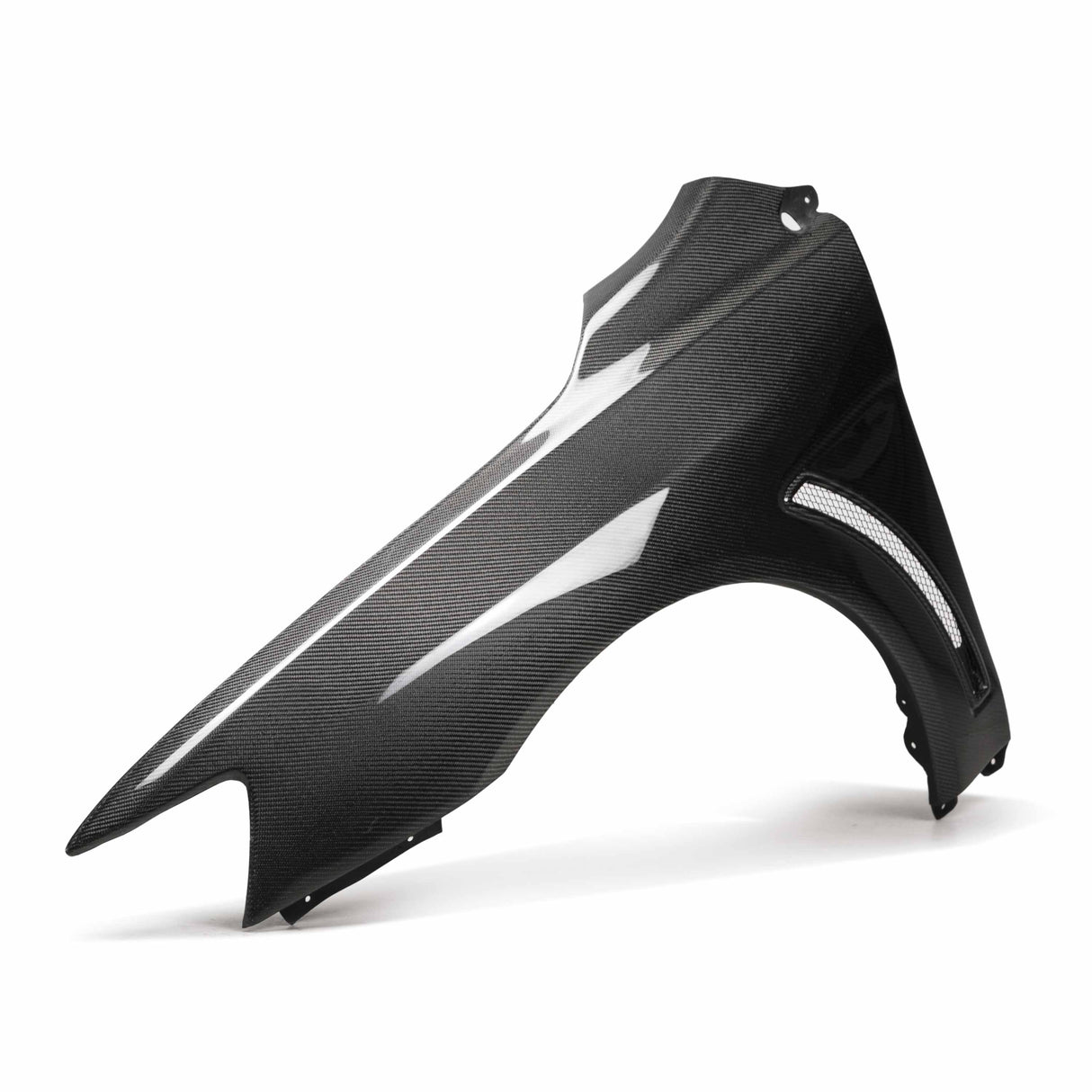 Carbon fiber fenders for 2008-2015 Mitsubishi Lancer EVO X (10mm Wider)