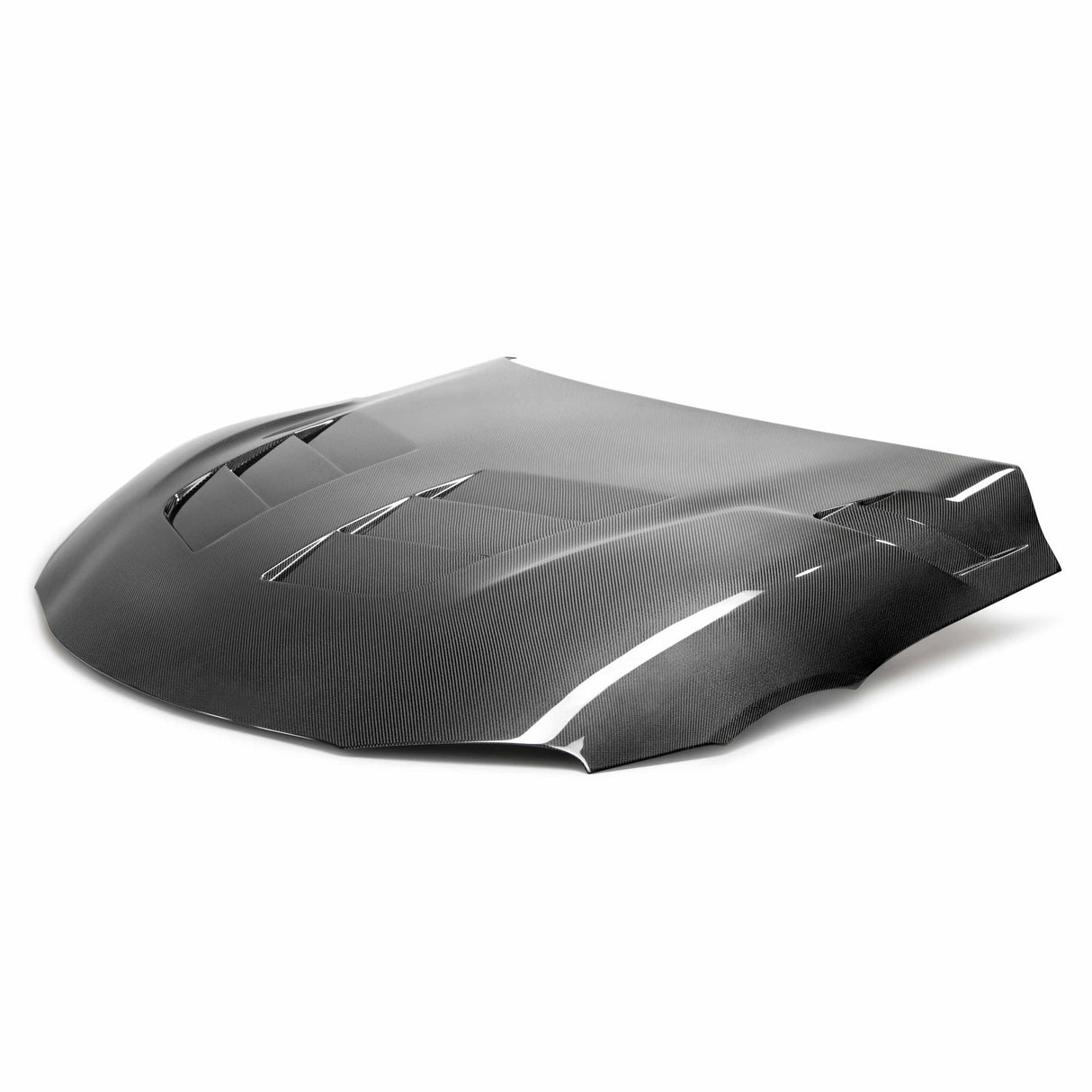 TSII-style double sided carbon fiber hood for 2020-2023 Toyota Supra