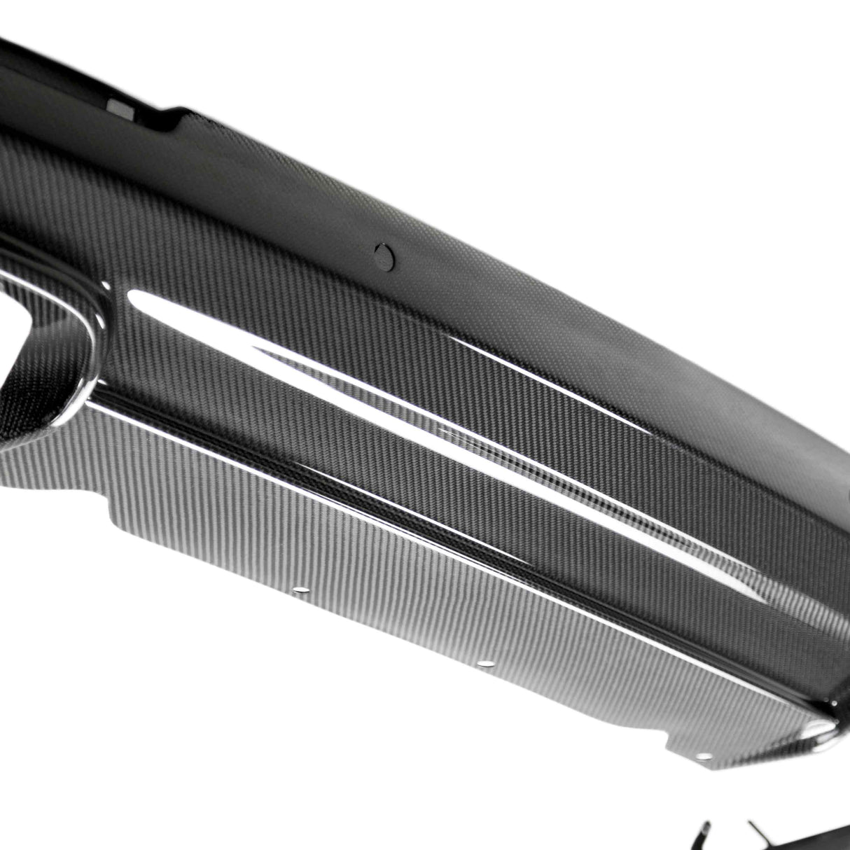 Carbon fiber rear valance for 2018-2023 Dodge Challenger Widebody