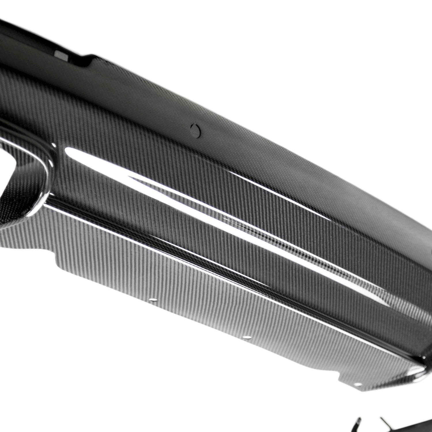 Carbon fiber rear valance for 2018-2023 Dodge Challenger Widebody