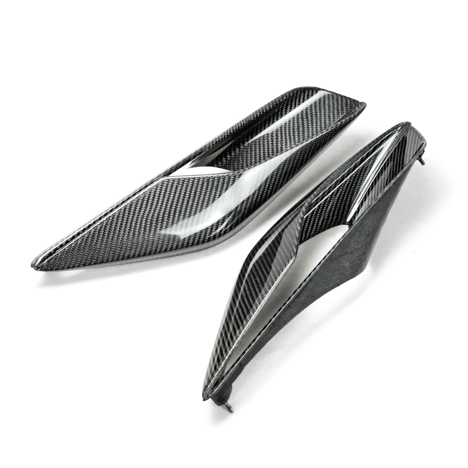 Carbon fiber quarter panel intake vents for 2014-2019 Chevrolet Corvette C7 Z06/ZR1