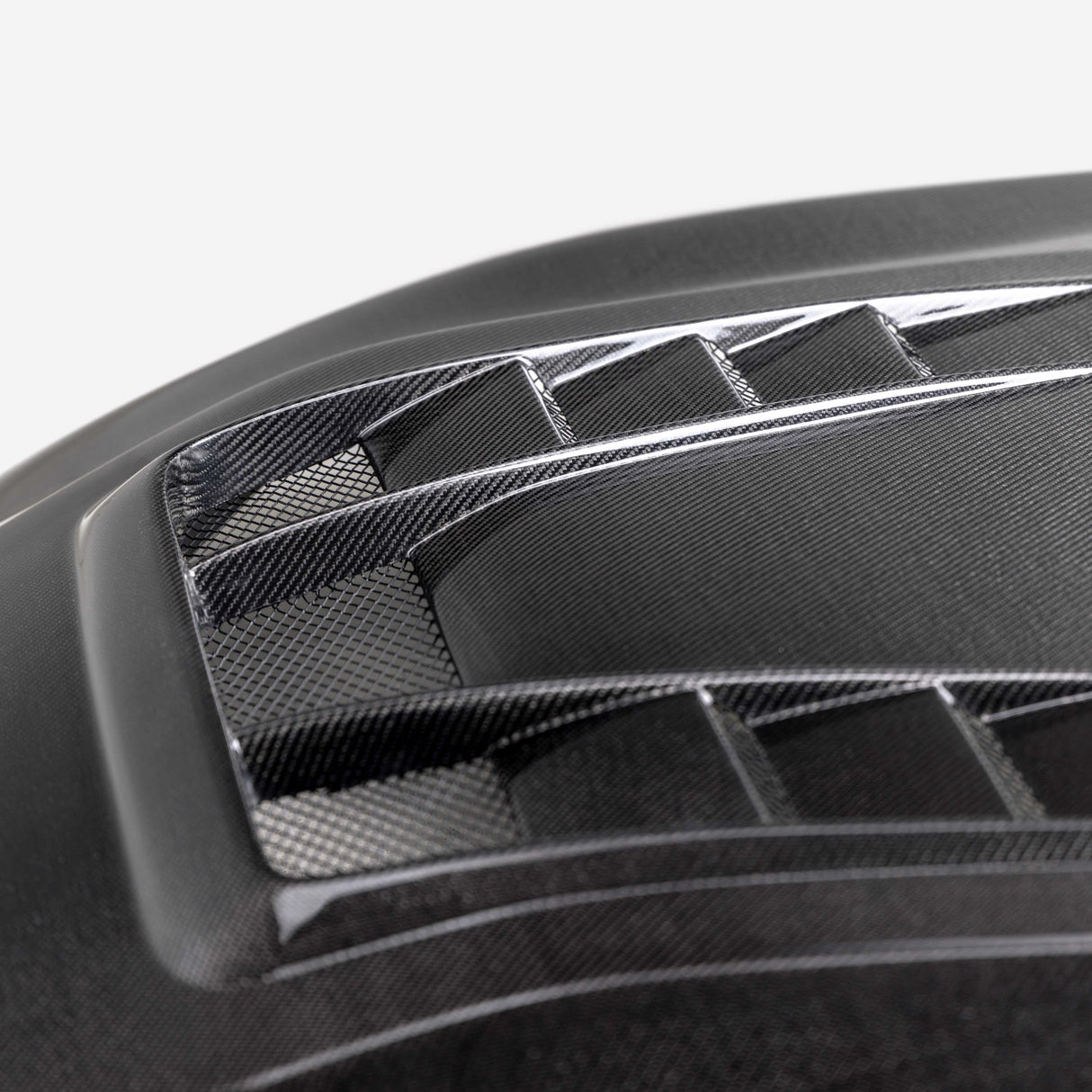 TV-style double-sided carbon fiber hood for 2023-2024 Toyota GR Corolla