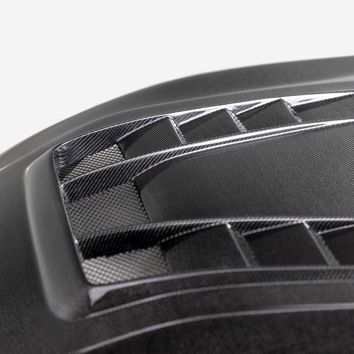 TV-style double-sided carbon fiber hood for 2023-2024 Toyota GR Corolla