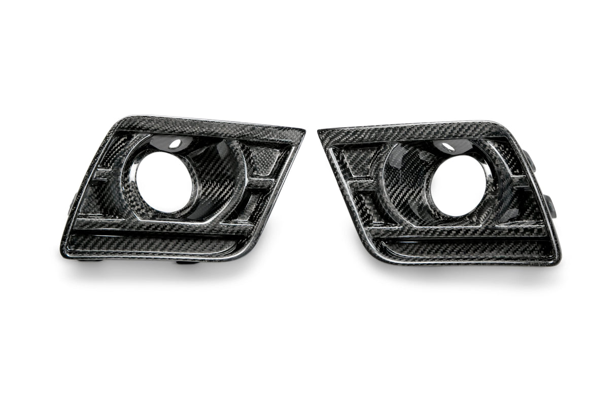 Type-Z28 carbon fiber air duct bezels for 2014-2015 Chevrolet Camaro Z28