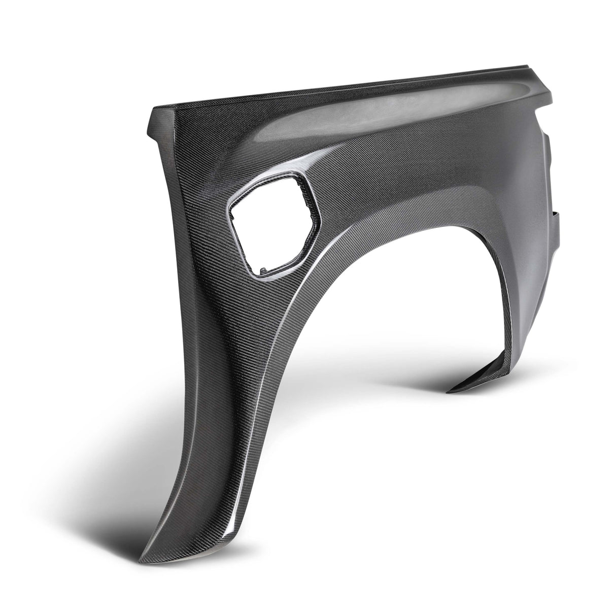 MB-style carbon fiber bedsides for 2022 Nissan Frontier (2" rise & 4" wider)