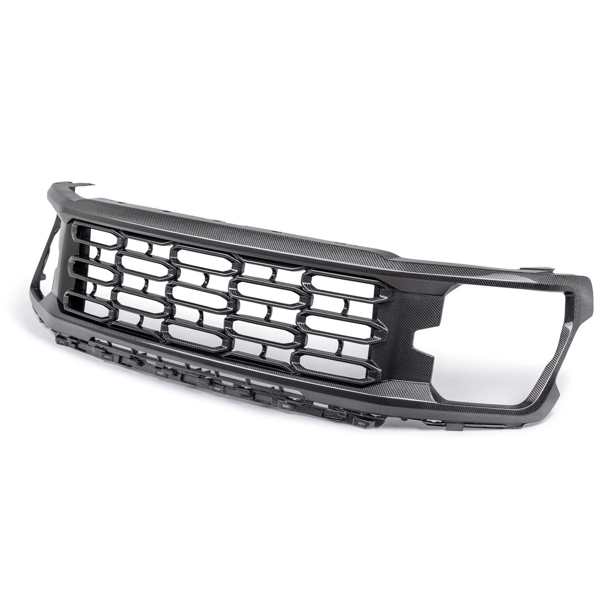 Carbon fiber front grille for 2024 Ford F-150 XL/XLT