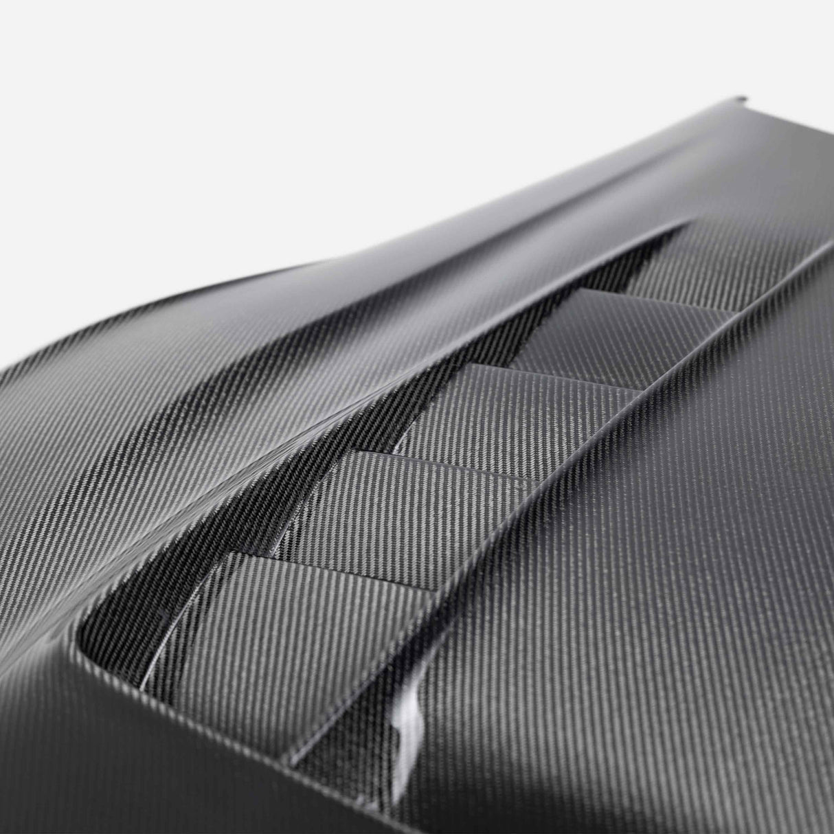 TV-style double sided carbon fiber hood for 2020-2023 Toyota Supra