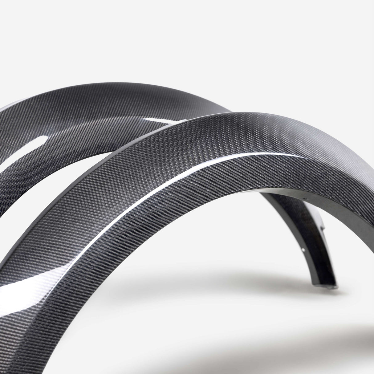 Carbon fiber front fender flares for 2021-2024 Ford F-150 Raptor