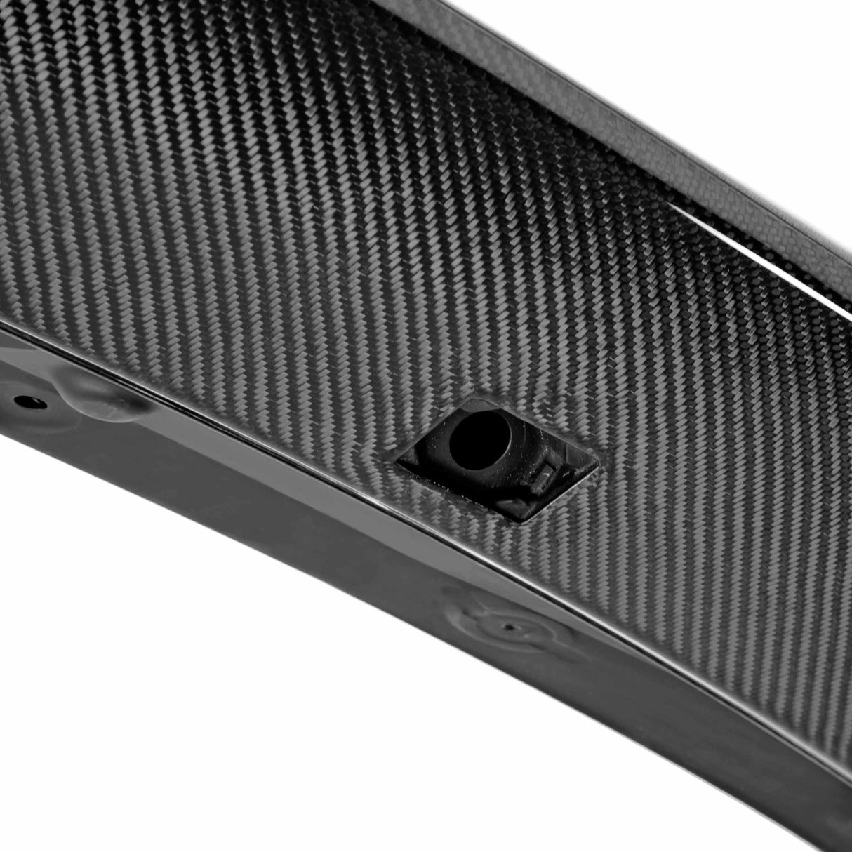 STI-style carbon fiber rear spoiler for 2008-2014 Subaru WRX/STi HB (shaved with no 3rd brake light)