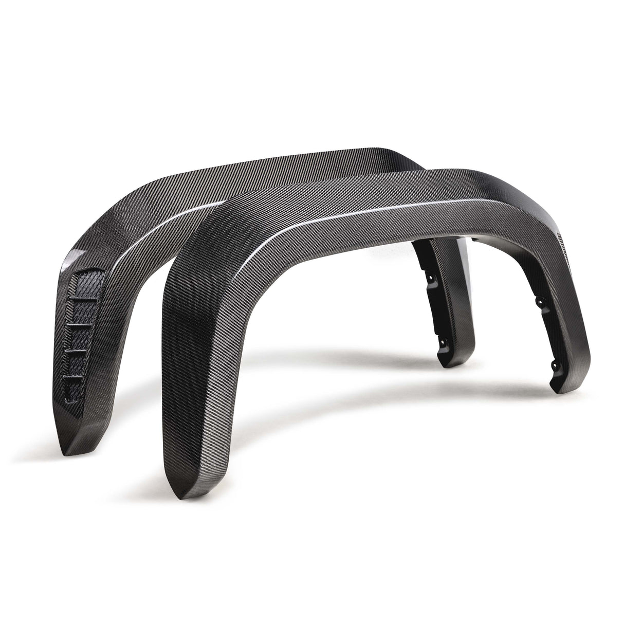 Carbon fiber rear flares for 2024 Toyota Tacoma PRO