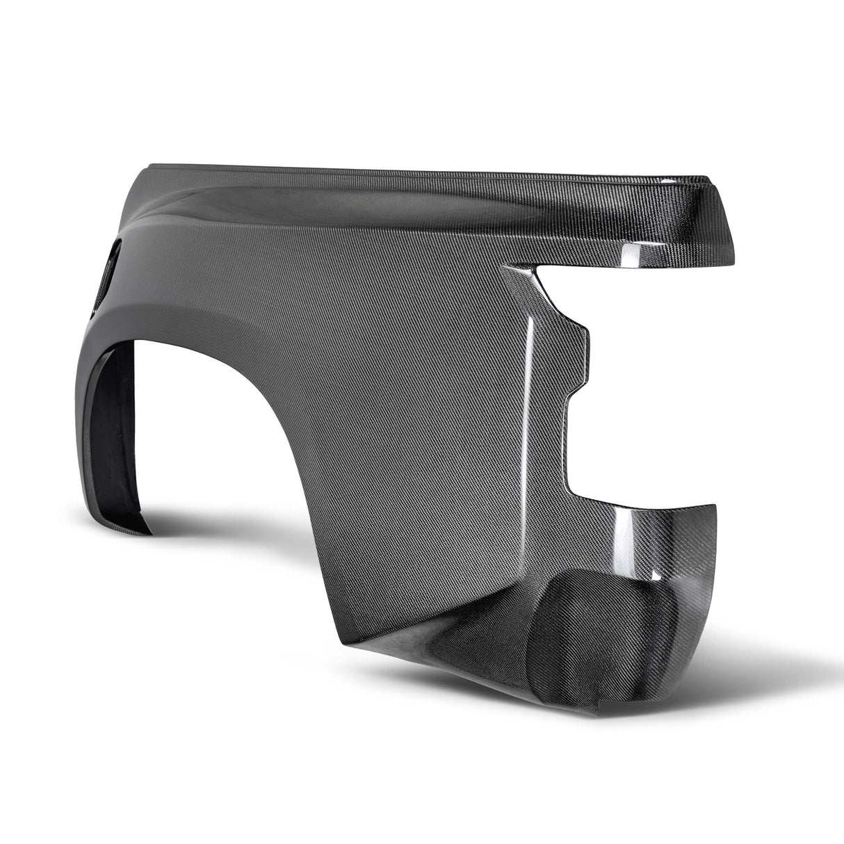 MB-style carbon fiber bedsides for 2022 Nissan Frontier (2" rise & 4" wider)