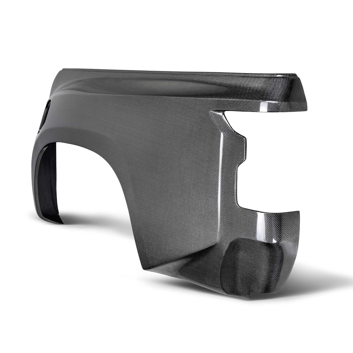 MB-style carbon fiber bedsides for 2022 Nissan Frontier (2" rise & 4" wider)