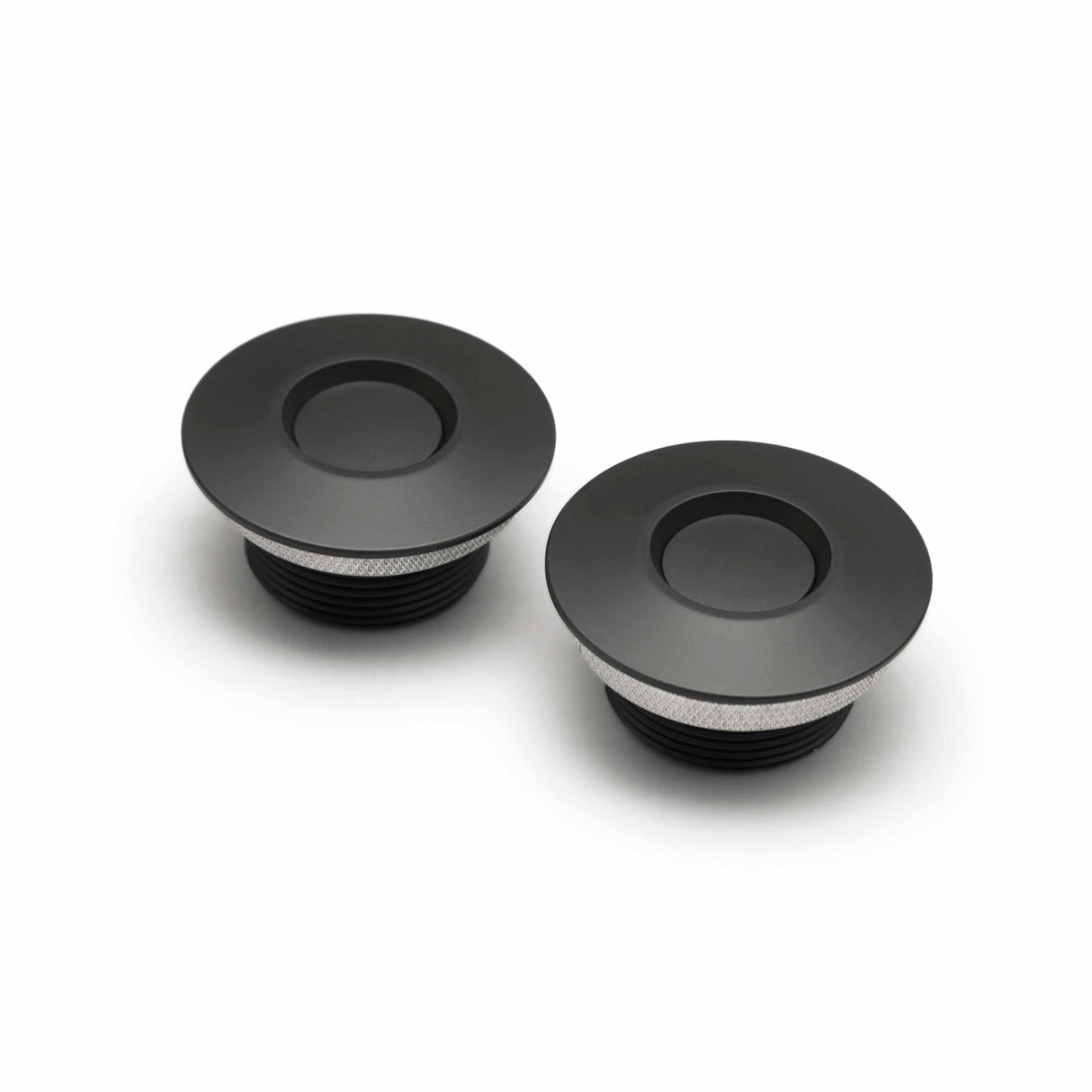 Quik-Latch QL50 Low Profile Hood Pin Kit - Black (2.50" DIA) - no lock