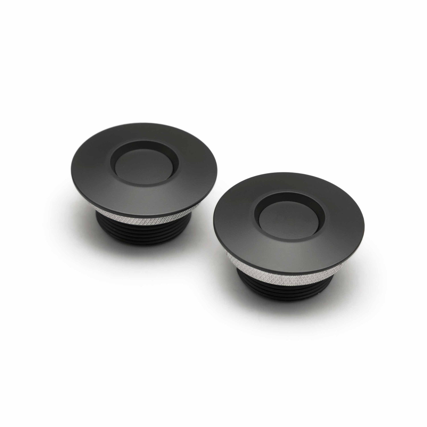 Quik-Latch QL50 Low Profile Hood Pin Kit - Black (2.50" DIA) - no lock