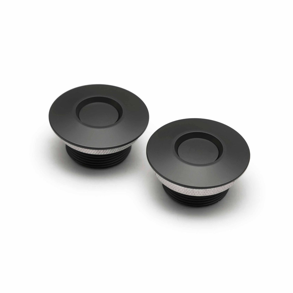 Quik-Latch QL50 Low Profile Hood Pin Kit - Black (2.50" DIA) - no lock