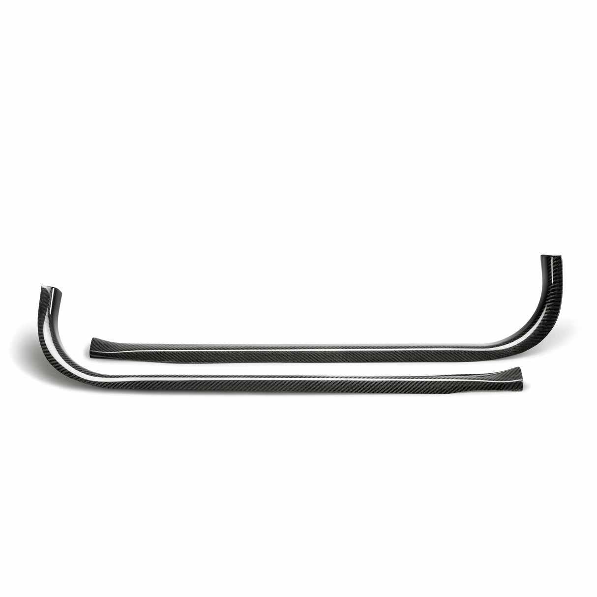 Carbon fiber door sill trim for 2009-2022 Nissan GTR