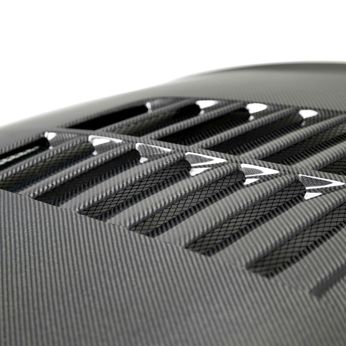 Type-GT5 double sided carbon fiber hood for 2018-2023 Ford Mustang