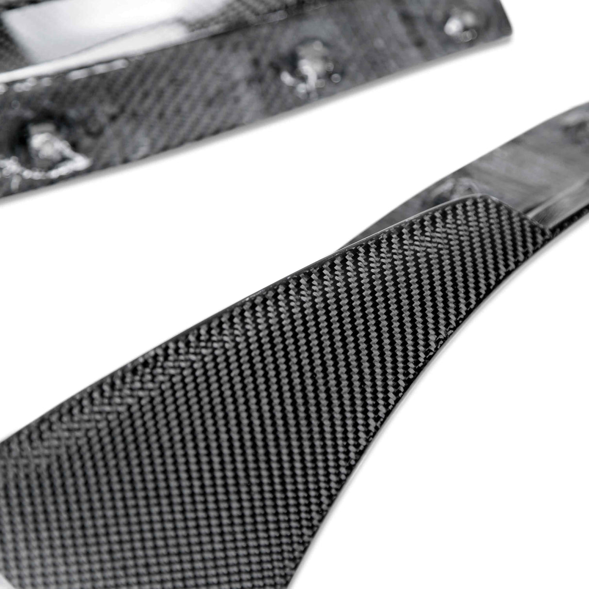 Carbon fiber front bumper canards for 2015-2019 Chevrolet Corvette C7 Z06