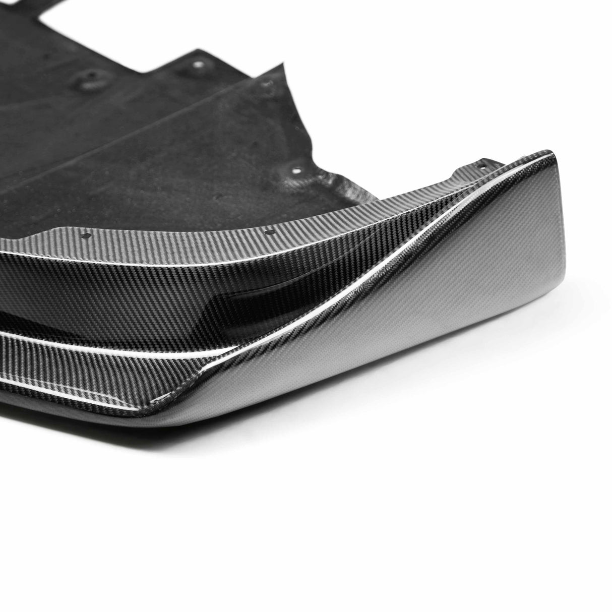 SS-style carbon fiber front lip for 2009-2011 Nissan GTR