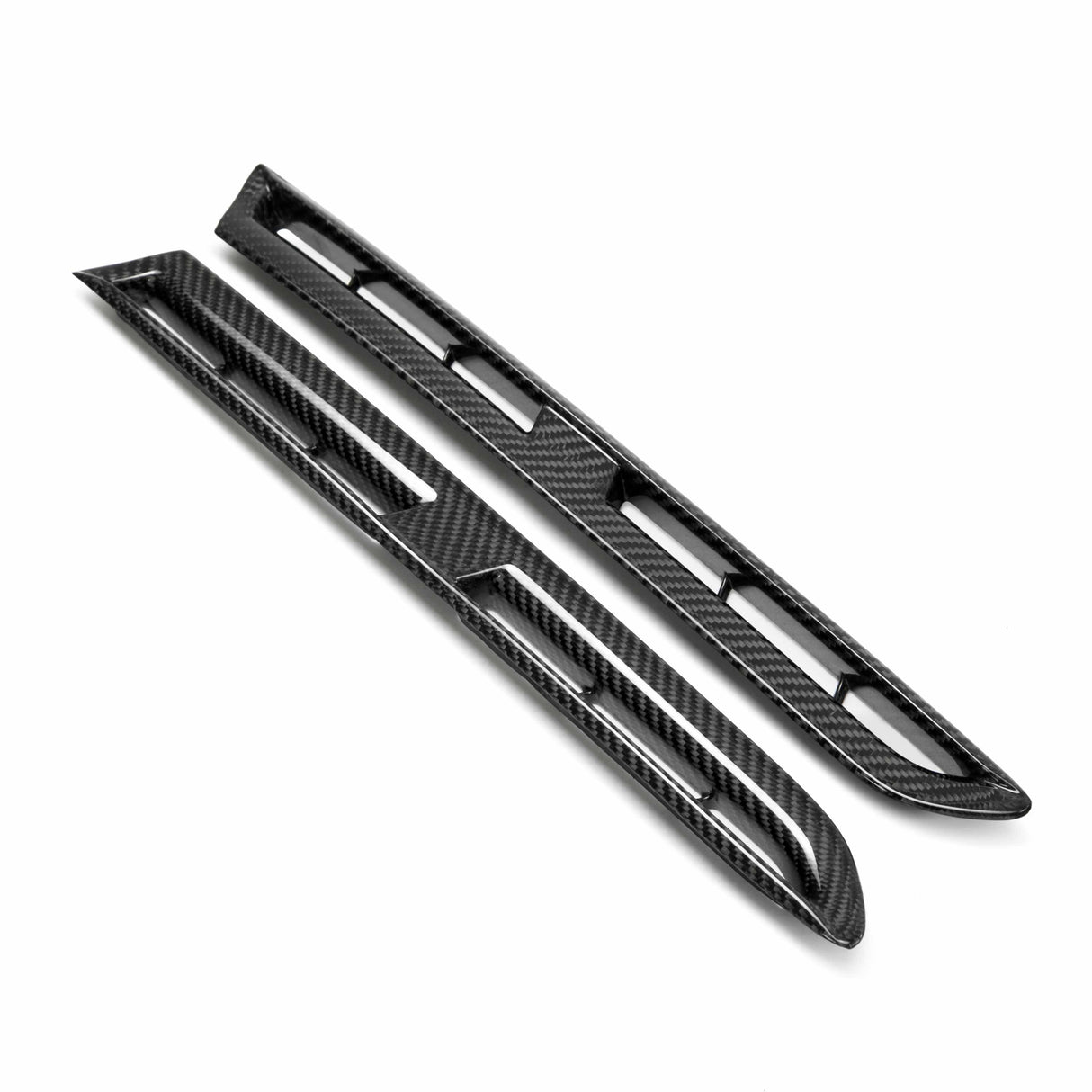 Carbon fiber front fender ducts for 2009-2022 Nissan GTR