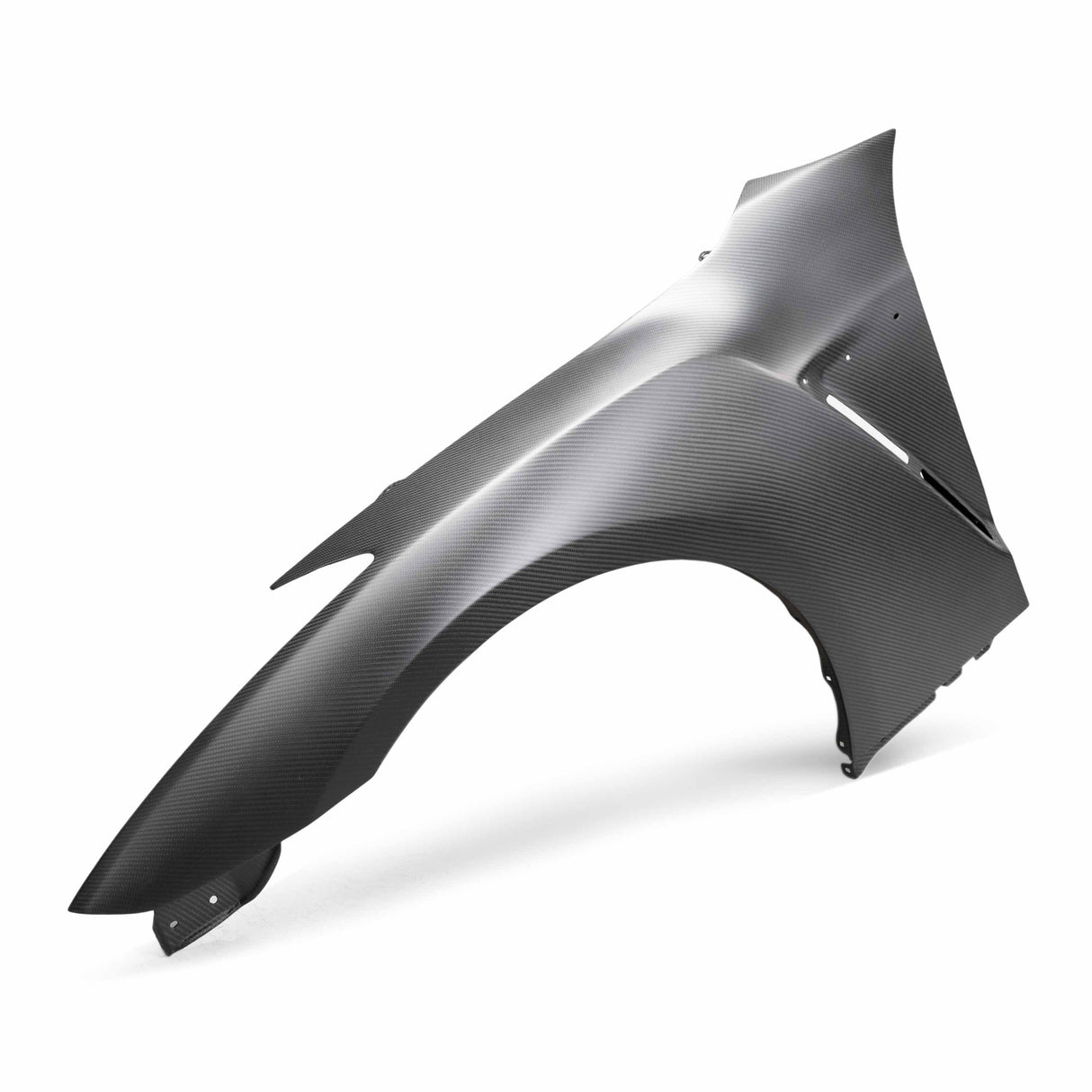 OE-style dry carbon fiber front fenders for 2009-2022 Nissan GTR - Matte finish