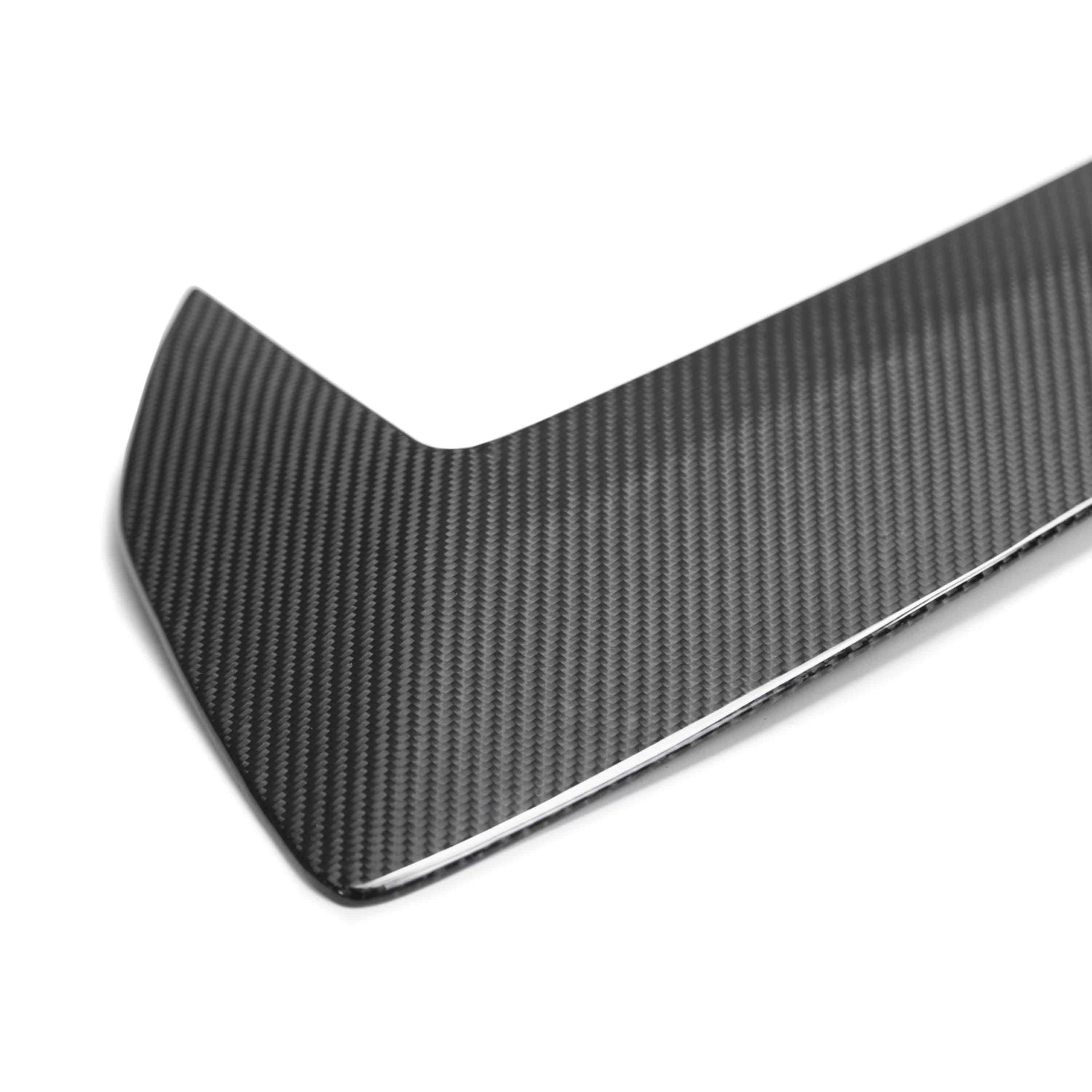 Carbon fiber side scoop trim for 2020-2024 Chevrolet C8 (PAIR)