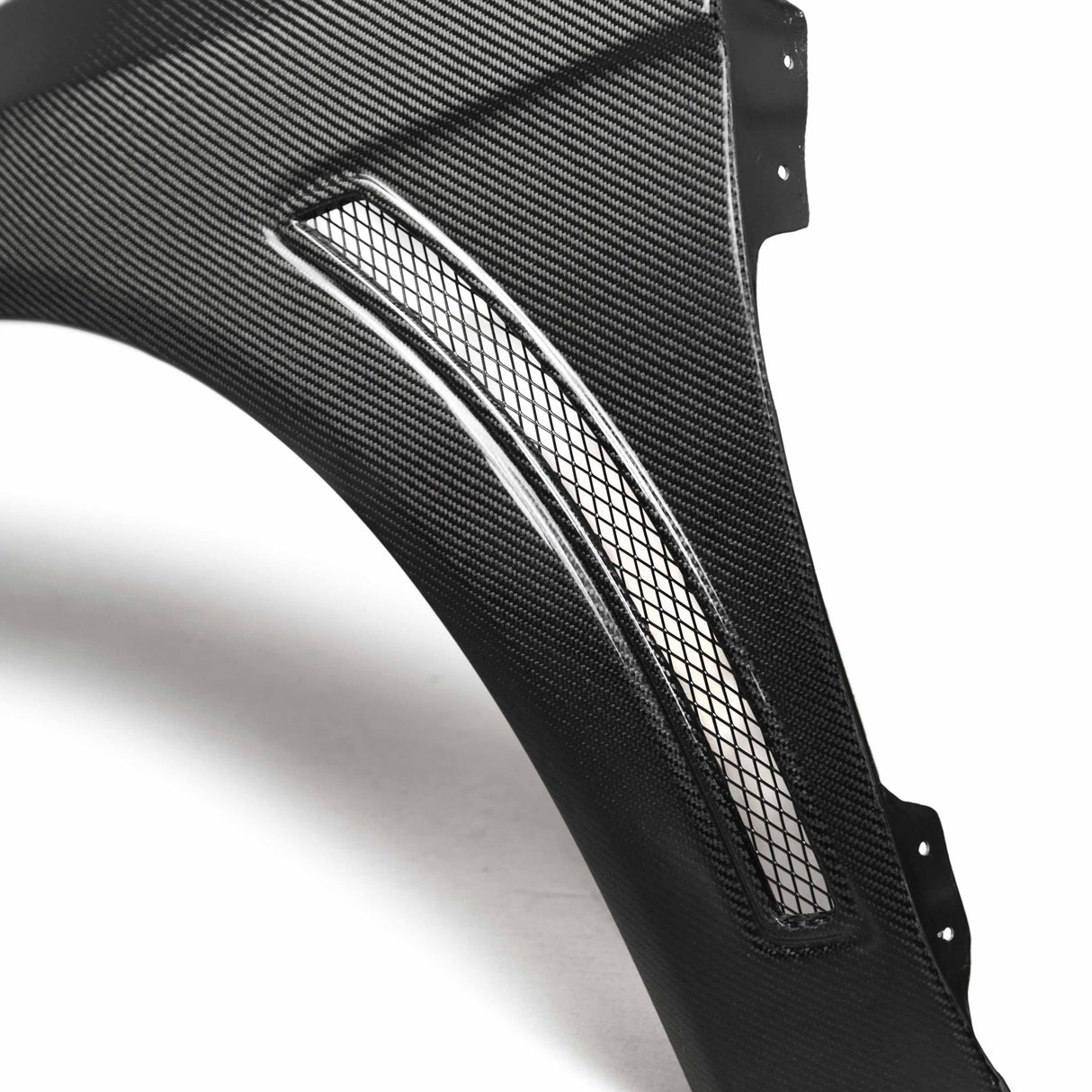 Carbon fiber fenders for 2008-2015 Mitsubishi Lancer EVO X (10mm Wider)