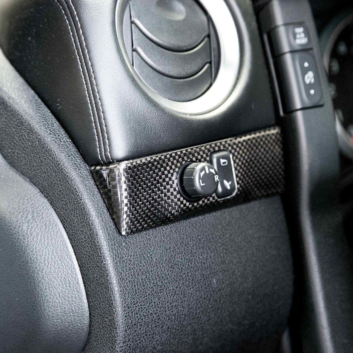 Carbon fiber interior trim set (6 pcs) for 2009-2016 Nissan GTR