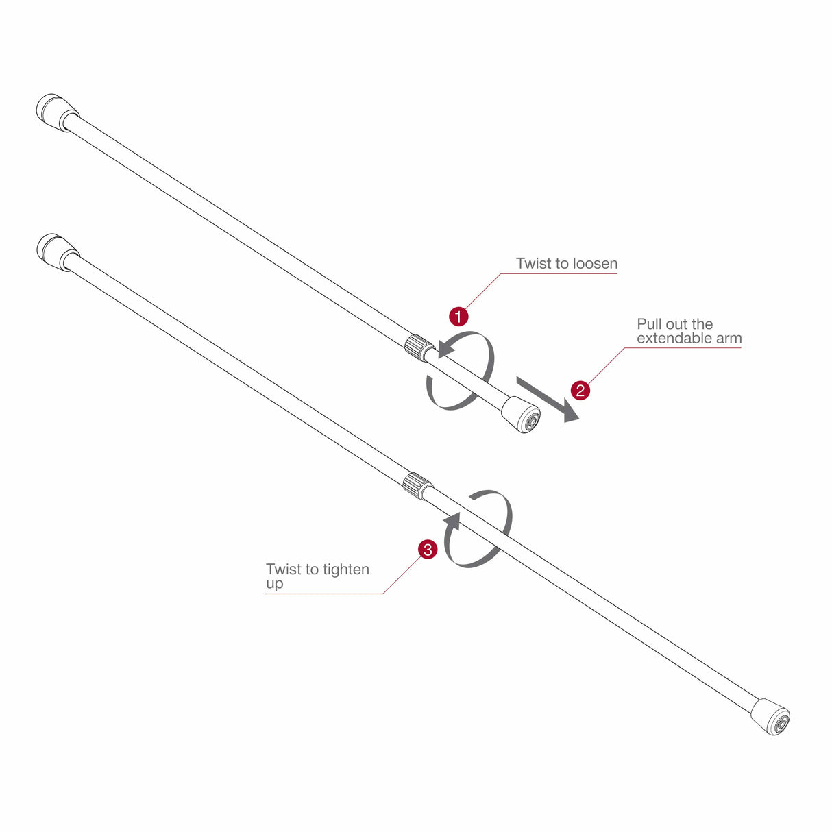Carbon fiber hood prop with Seibon logo