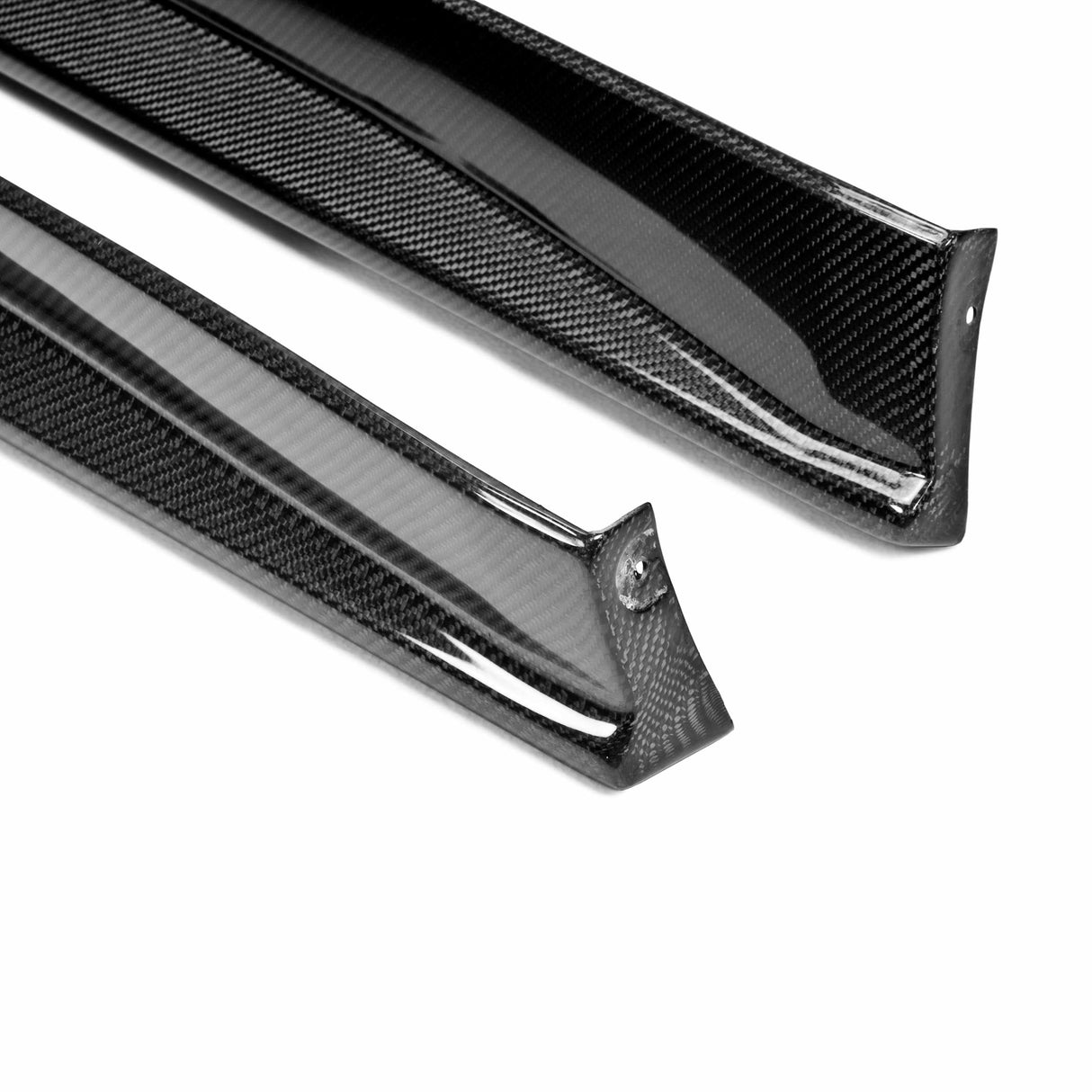 VS-style carbon fiber side skirts for 2009-2016 Nissan GTR