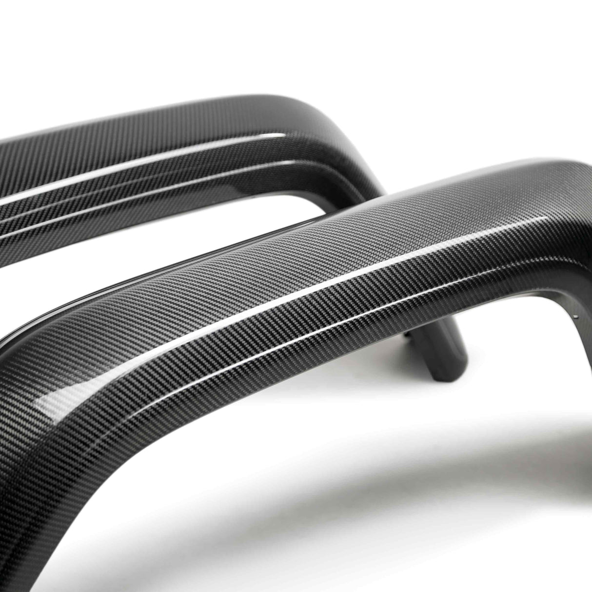 Carbon fiber rear fender flares for 2020-2023 Jeep Gladiator (JT)