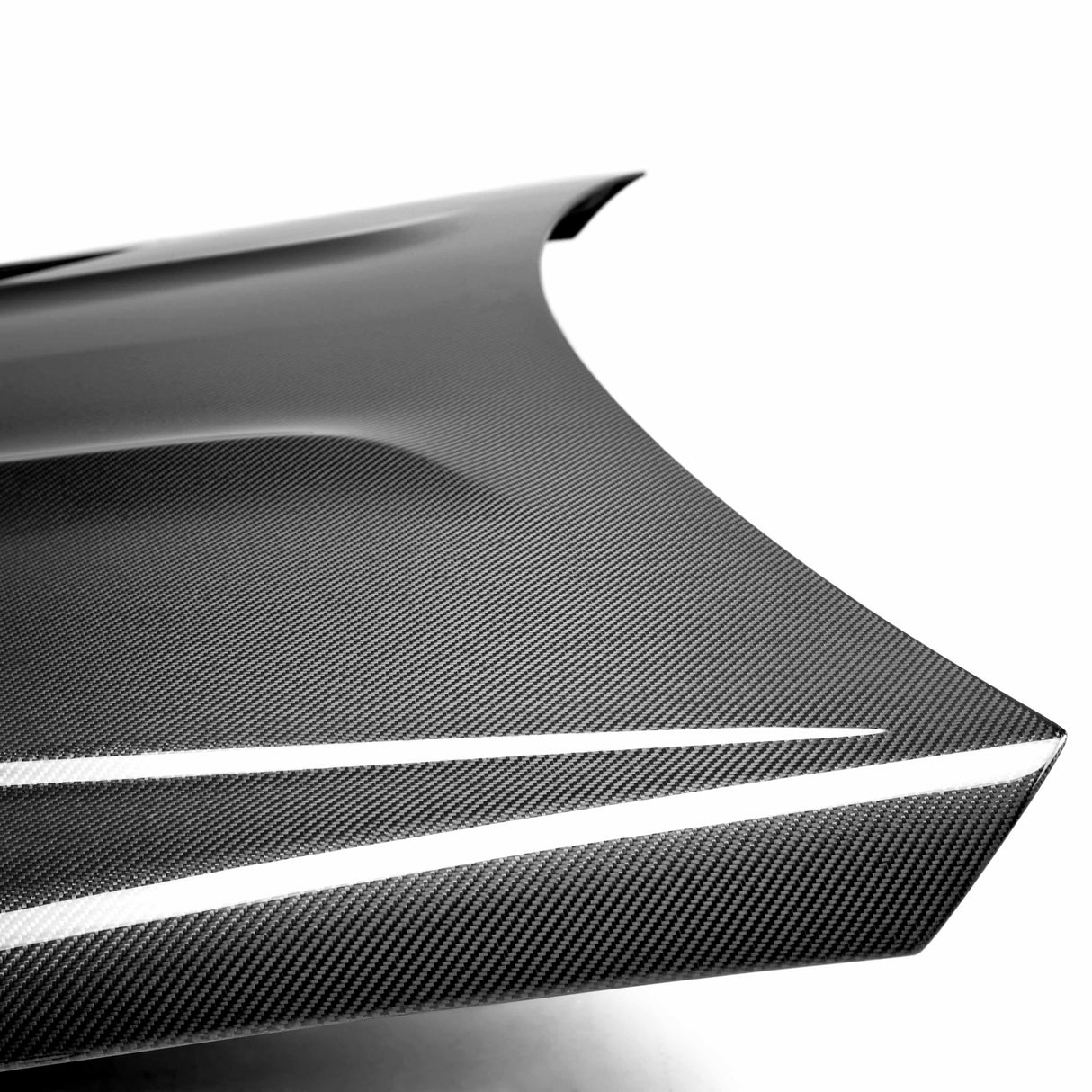 GT-style carbon fiber hood for 2012-2014 Mercedes Benz C-class