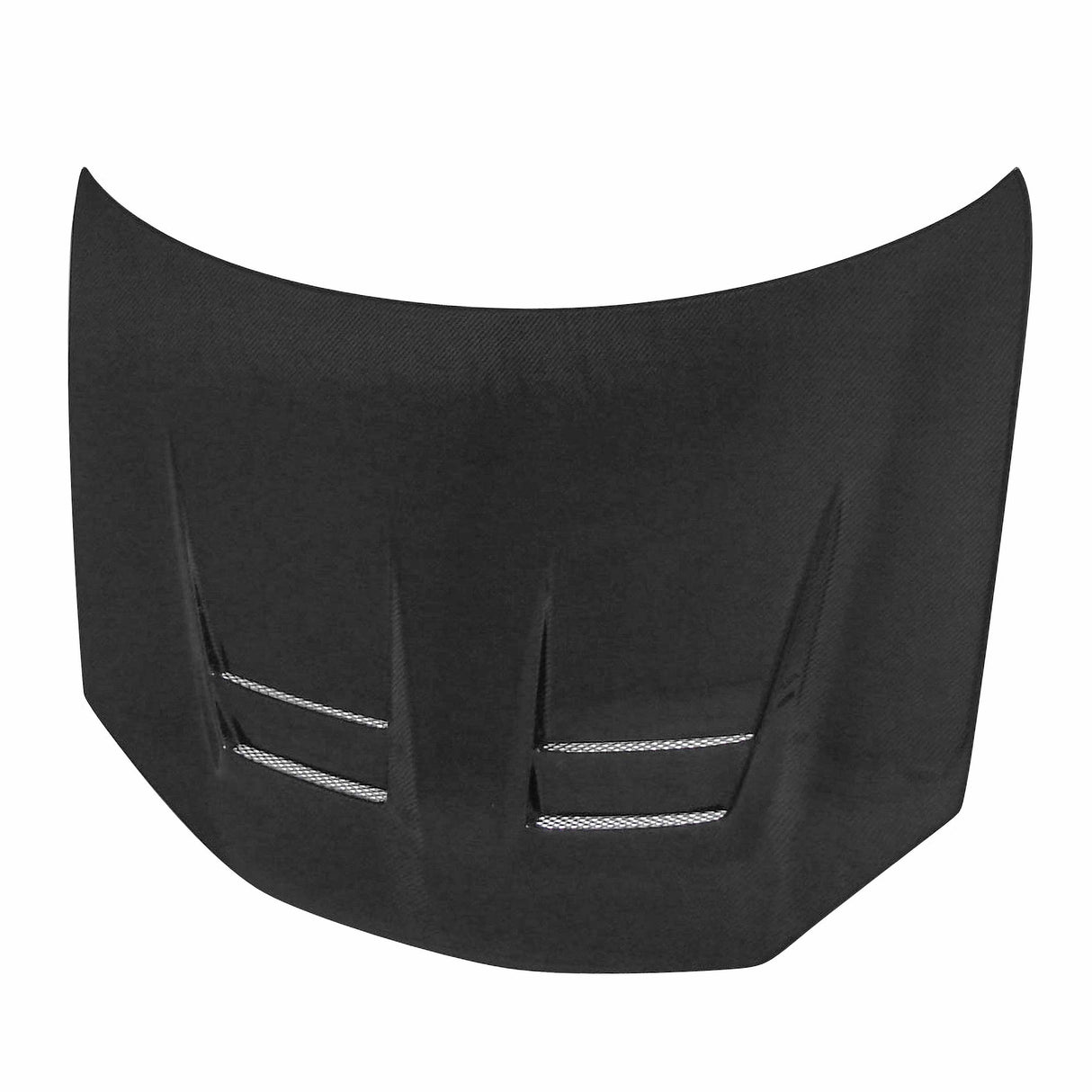 DV-style carbon fiber hood for 2006-2009 VW Golf GTI (Shaved)