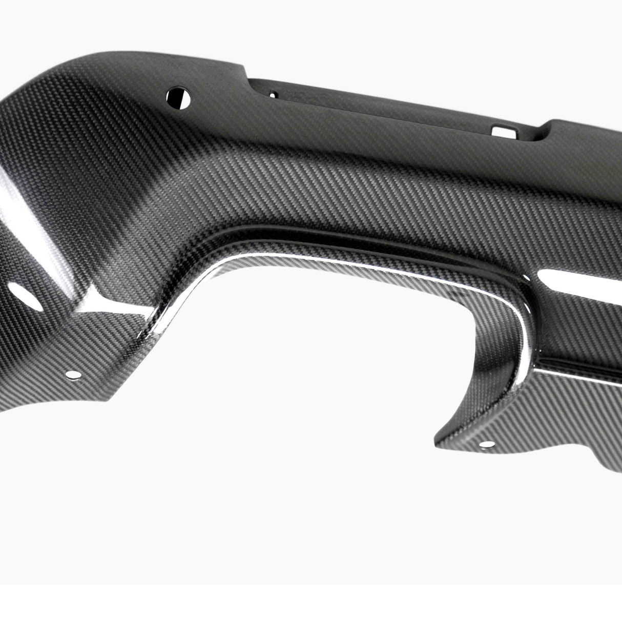 Carbon fiber rear valance for 2018-2023 Dodge Challenger Widebody