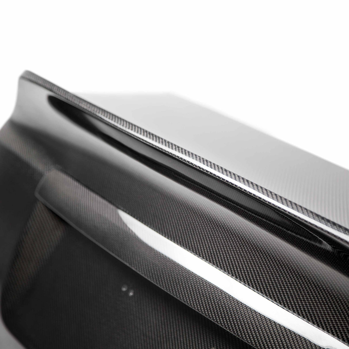 C-style carbon fiber trunk lid for 2008-2014 Subaru WRX/STi 4DR