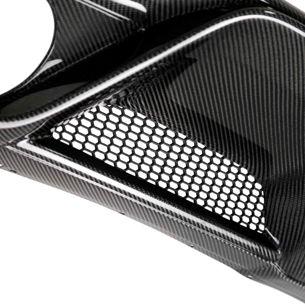 Carbon fiber rear diffuser for 2015-2020 Ford Mustang Shelby GT350 & GT350R
