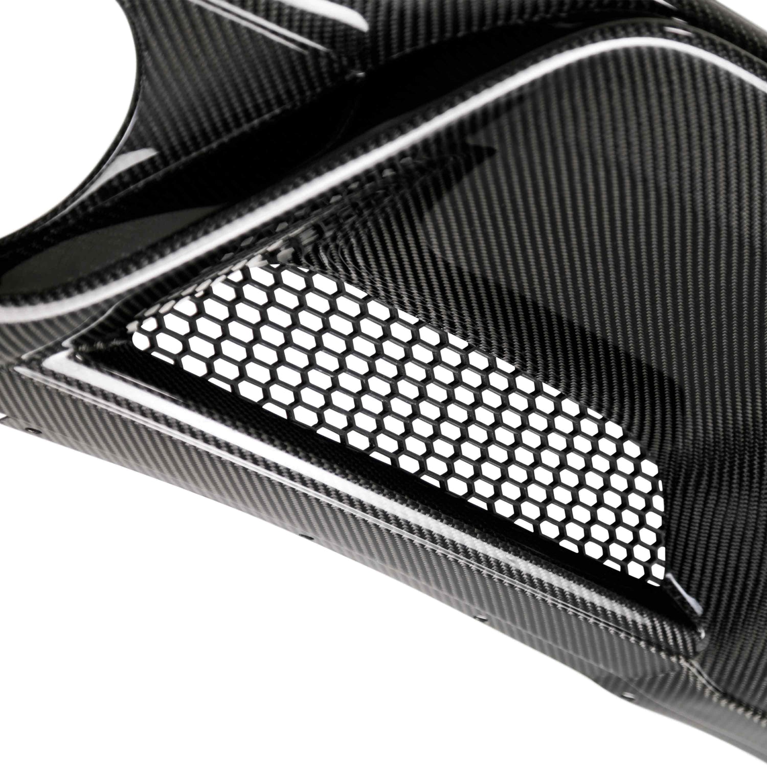 Carbon fiber rear diffuser for 2015-2020 Ford Mustang Shelby GT350 & GT350R