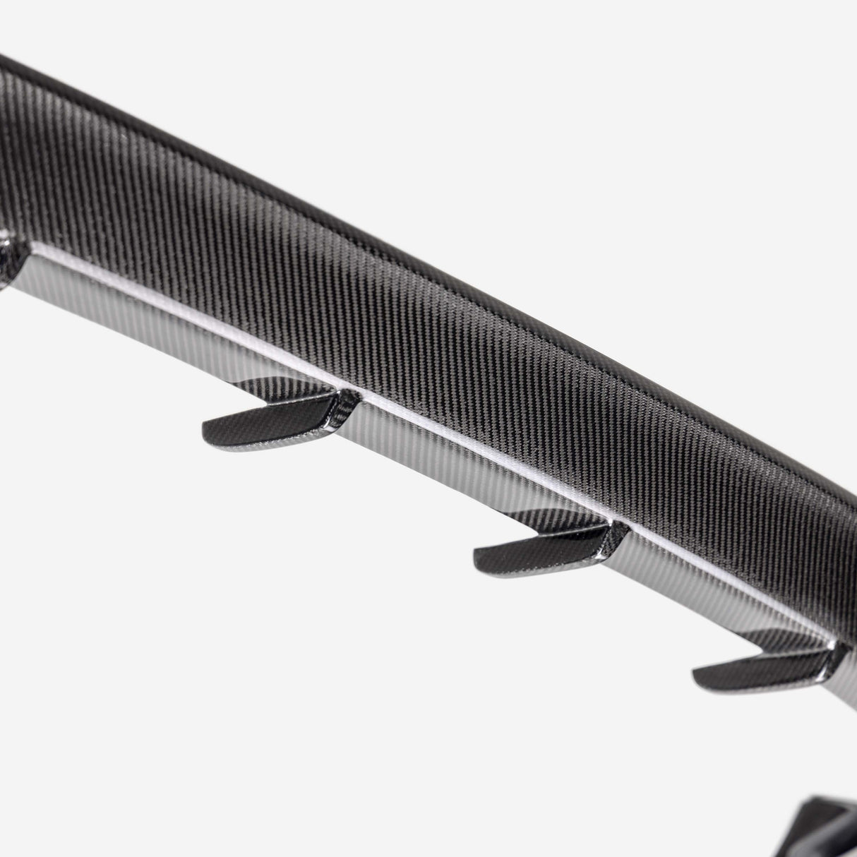 MB-style carbon fiber rear lip for 2023-2024 Toyota Prius