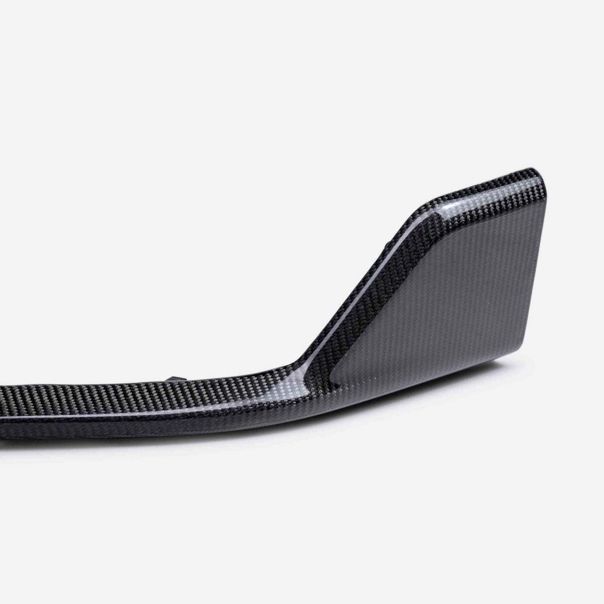 Type-OE carbon fiber front chin spoiler for 2021-2023 Ford Mustang Mach 1