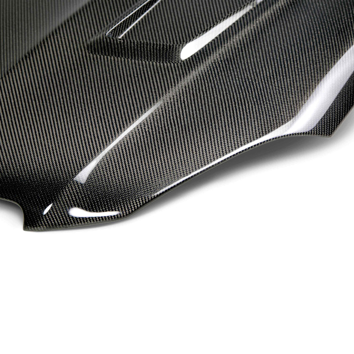GT-style carbon fiber hood for 2012-2015 Mercedes Benz C63