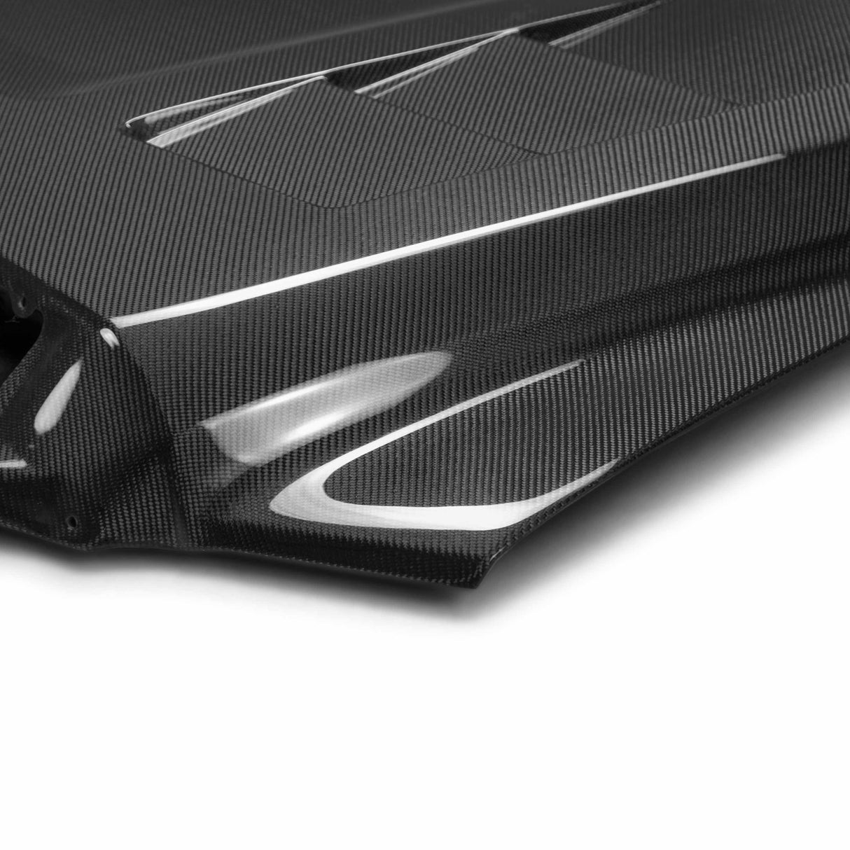 TS-style carbon fiber hood for 2014-2021 Toyota Tundra
