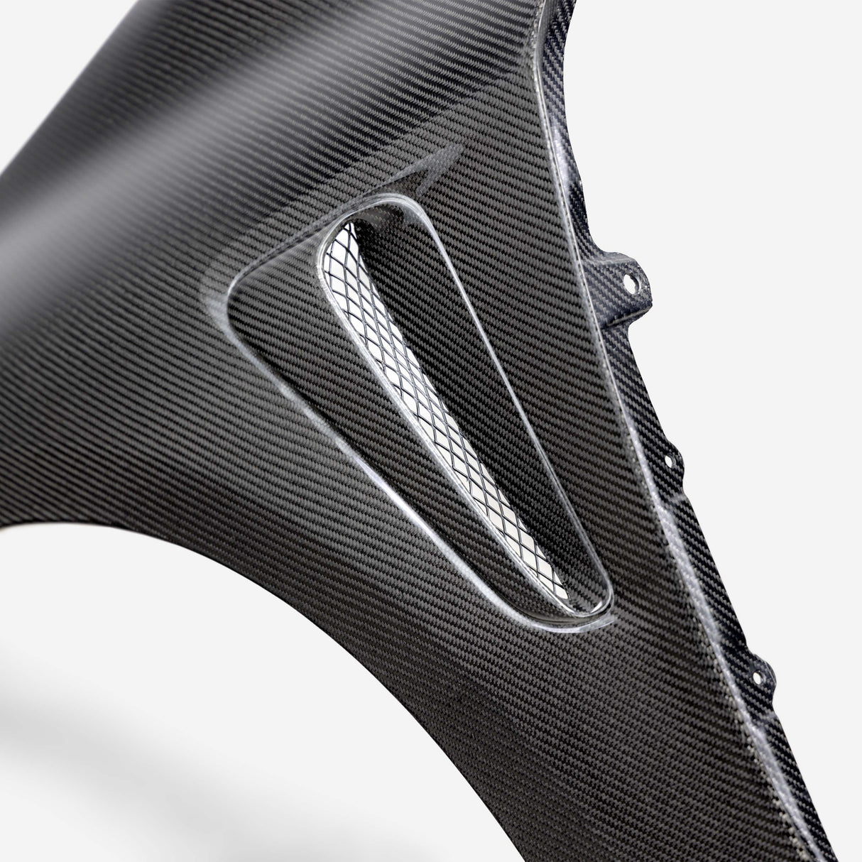 OE-style dry carbon fiber fenders for 2023-2024 Toyota GR Corolla - Gloss finish