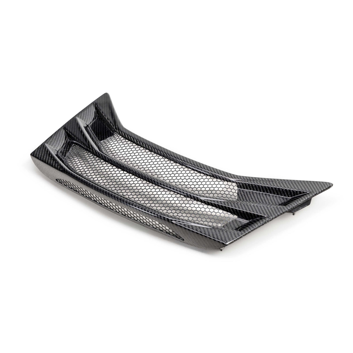 Carbon fiber rear hatch vent for 2020-2024 Chevrolet C8 Convertible