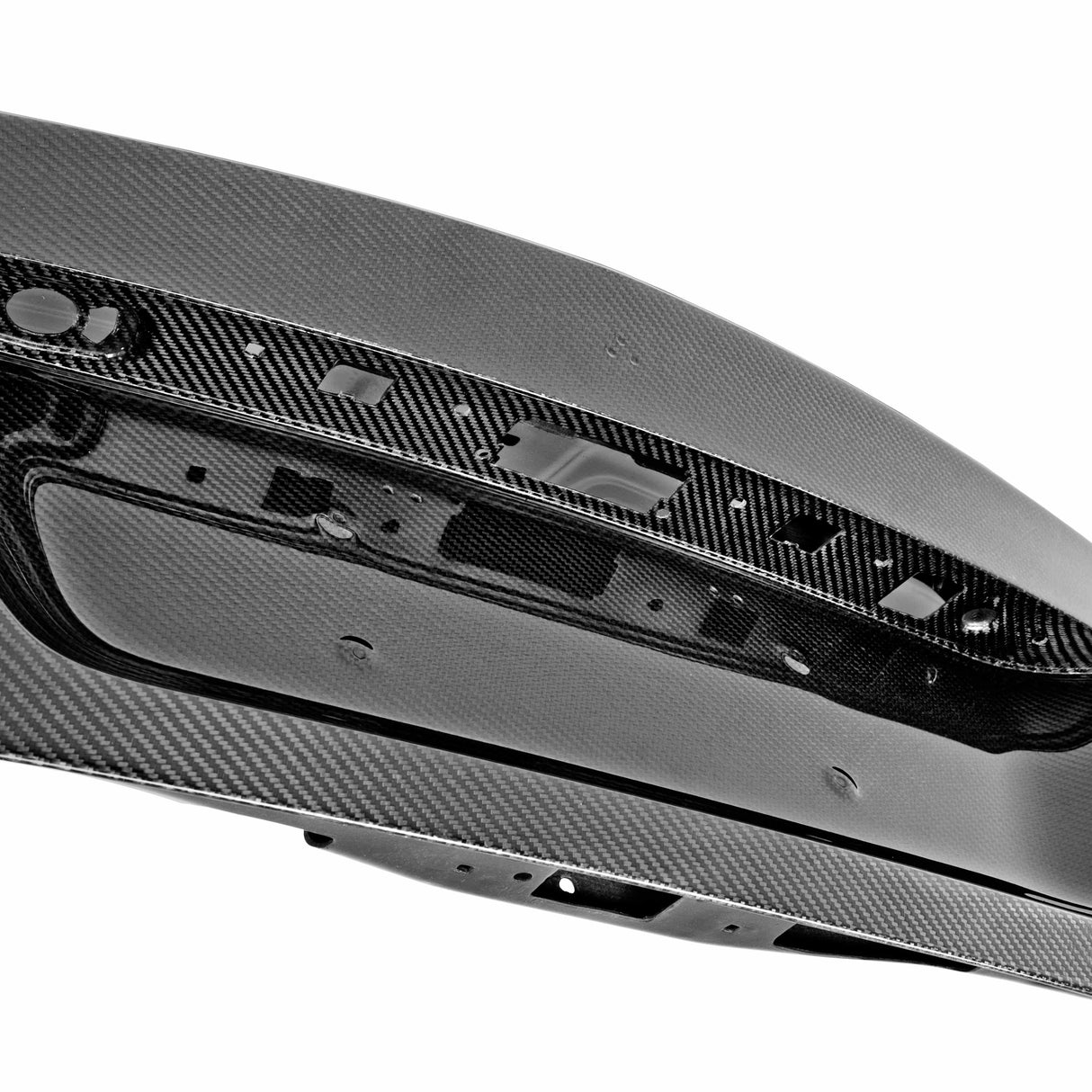 Carbon fiber trunk lid for 2012-2015 Mercedes Benz C-class and C63 (W204), coupe 2dr